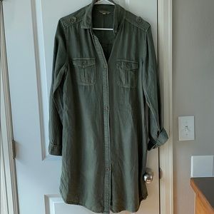 Military Green dress- never worn